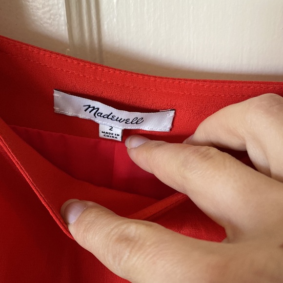 Silk Madewell like new dress - Picture 5 of 7